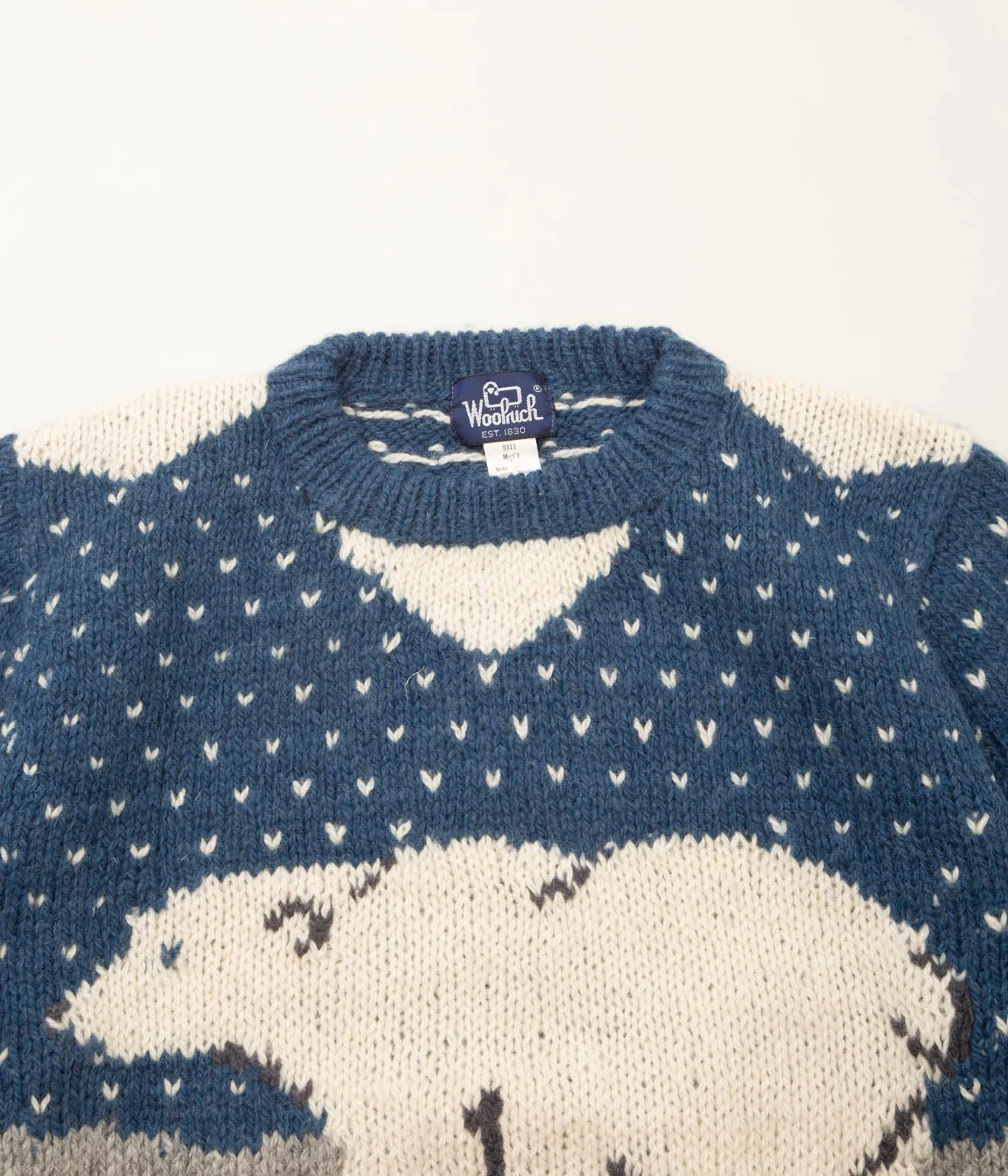 80's Woolrich Polar Bear Sweaters (Blue)