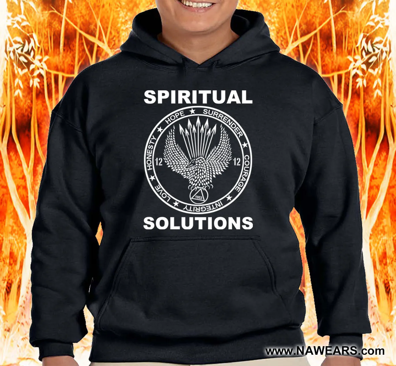 AA Hoodie - Spiritual Solutions Hoodie