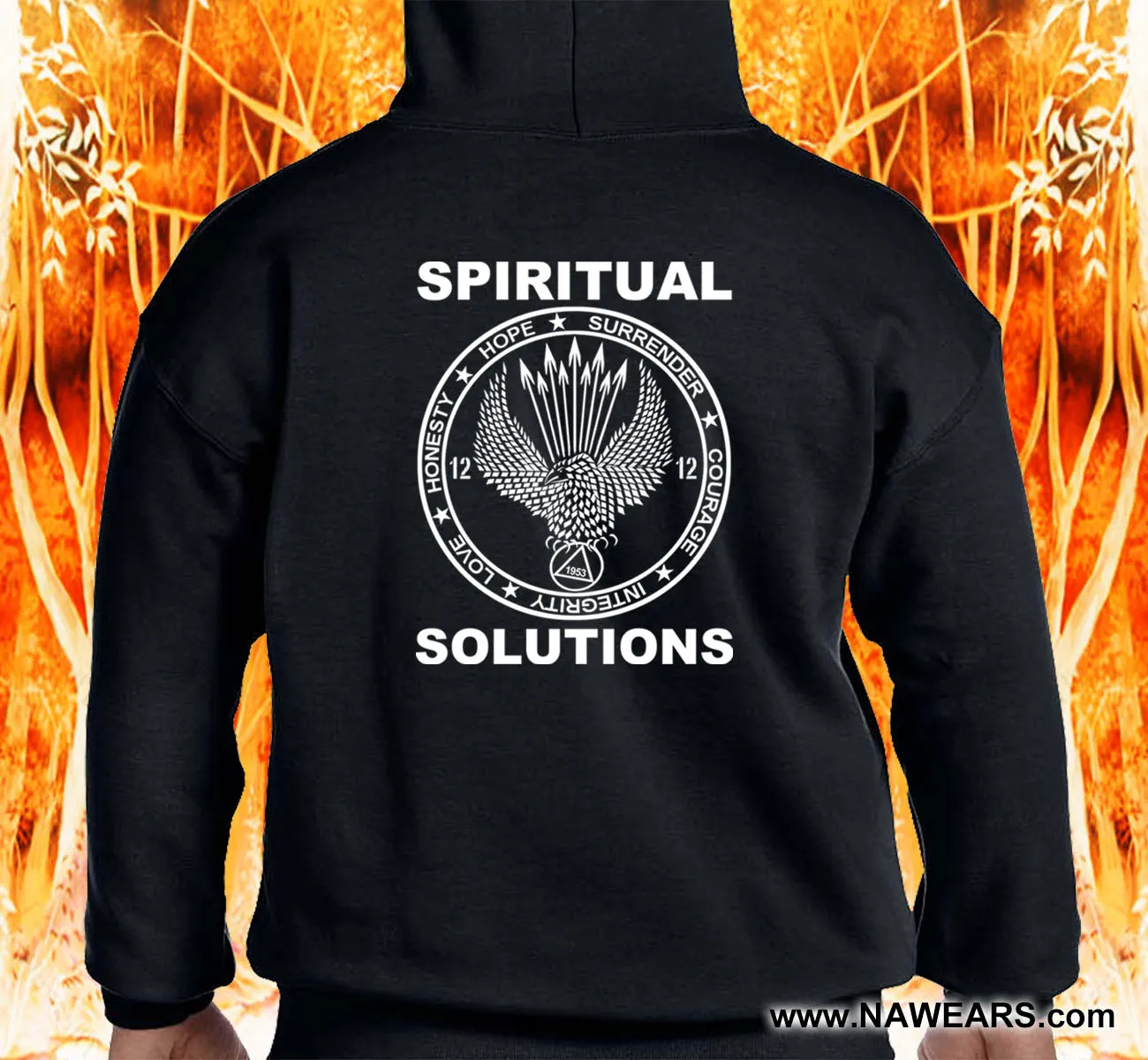 AA Hoodie - Spiritual Solutions Hoodie