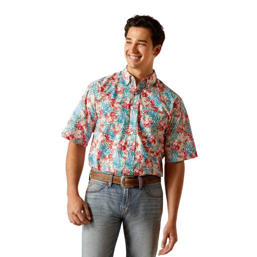 Ariat Men's Dillan Beacon Red Shirt