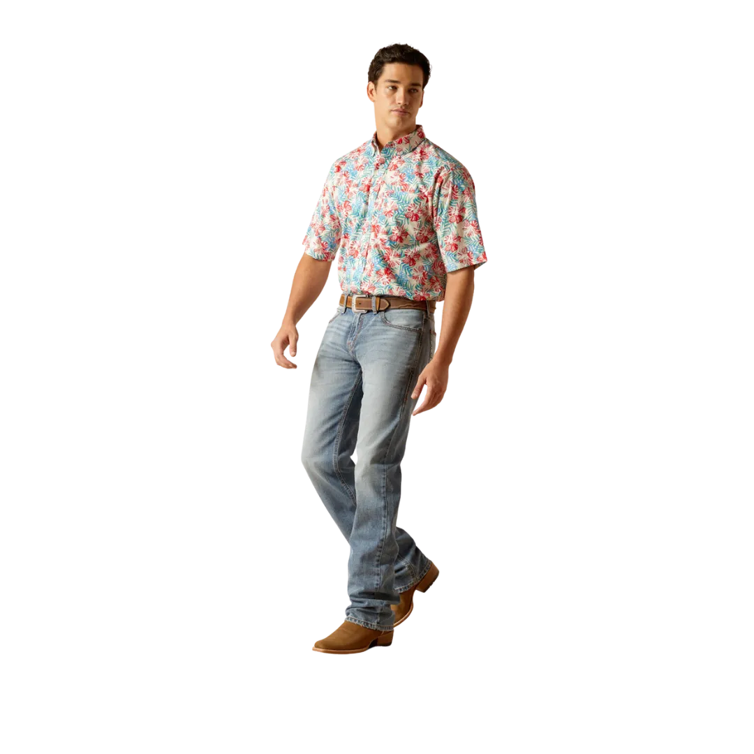 Ariat Men's Dillan Beacon Red Shirt