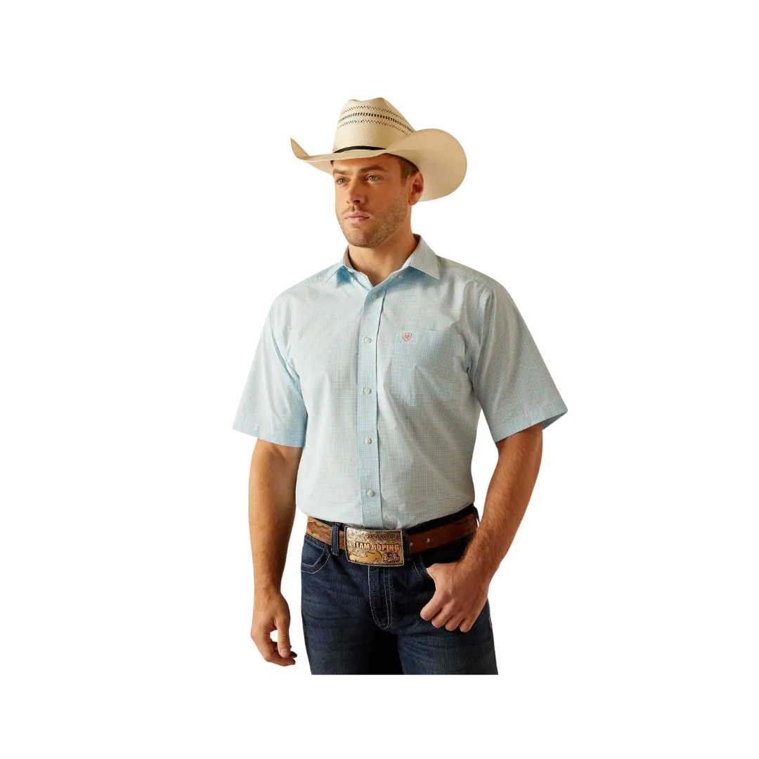 Ariat Men's Pro Series Kristopher Classic Fit Sky Shirt