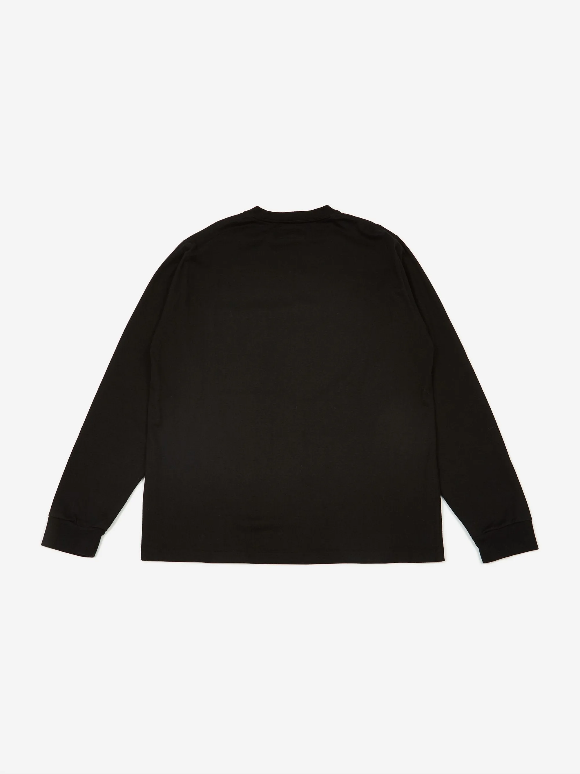 Beams Plus Long Sleeve Pocket T-Shirt 40/2 - Black