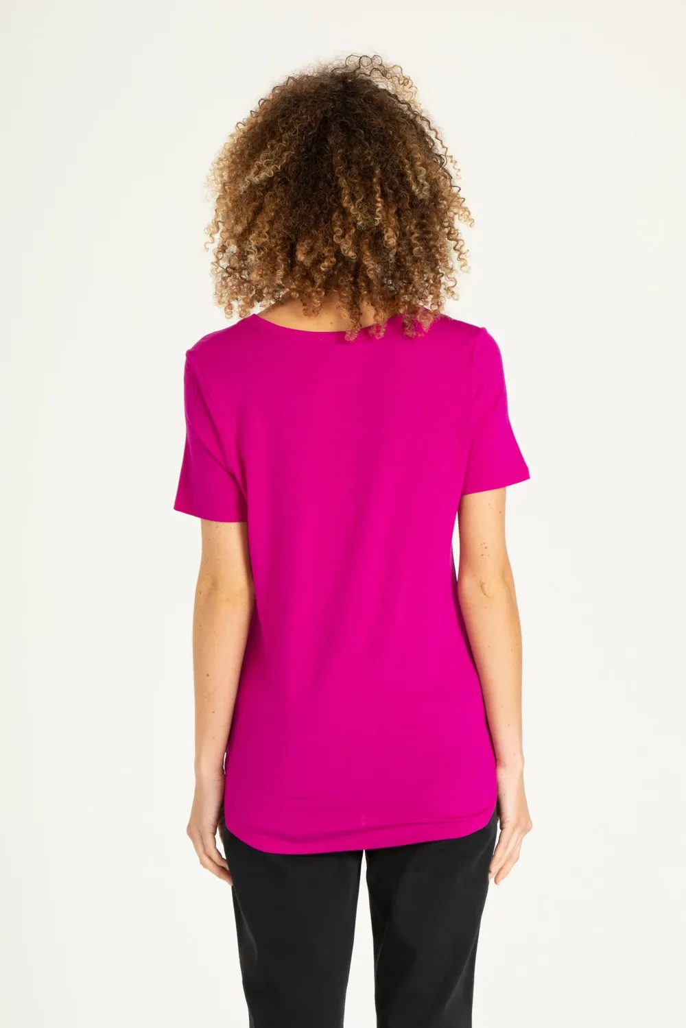 Catalina Scoop Short Sleeve Top