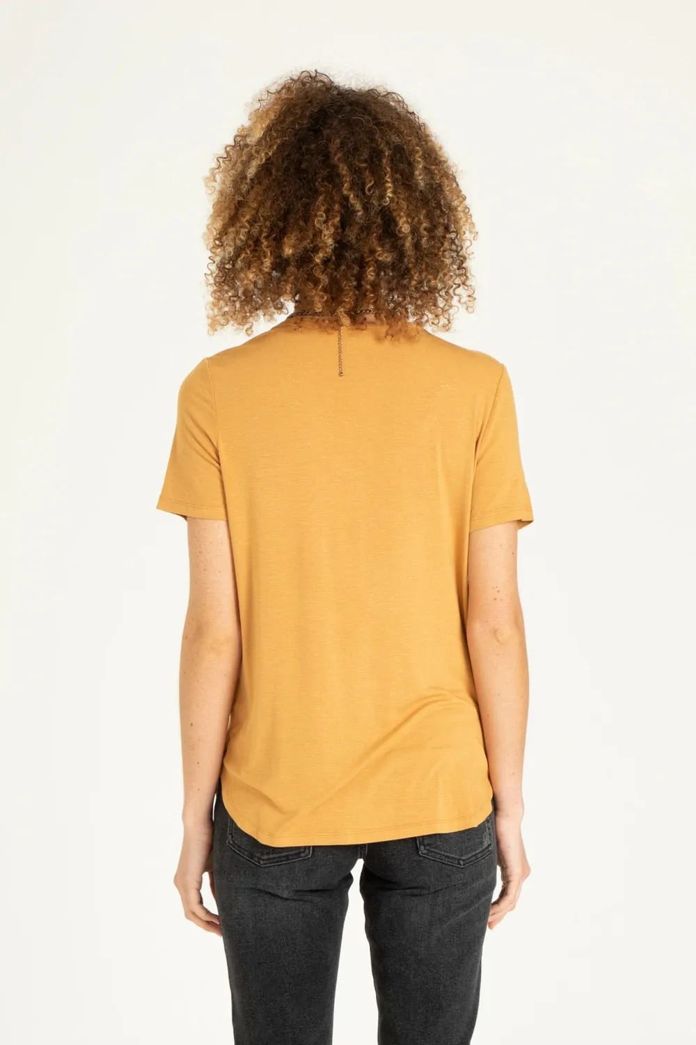 Catalina Scoop Short Sleeve Top