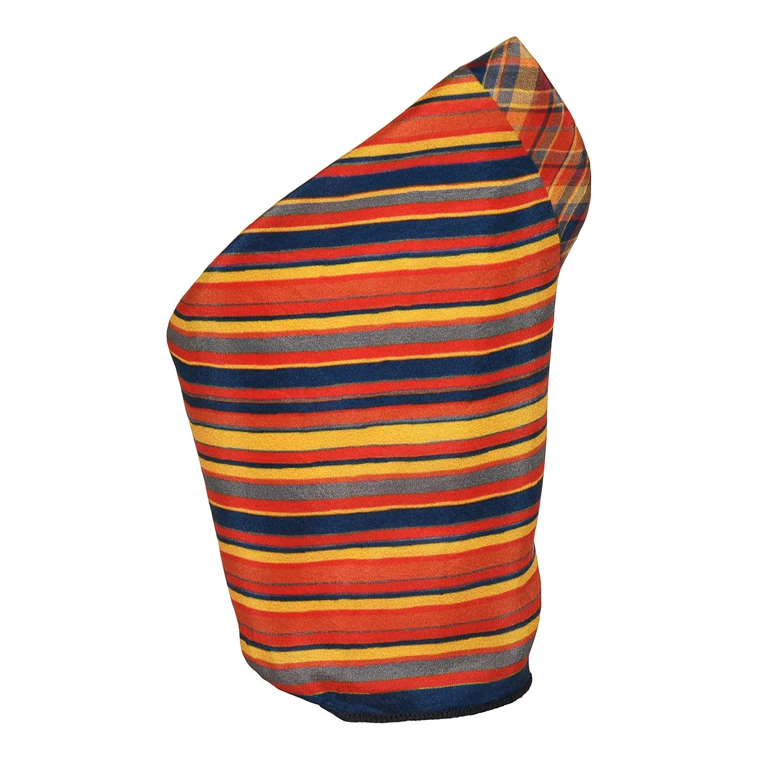 Chokore Pocket square Two-in-One red yellow from the Plaids line