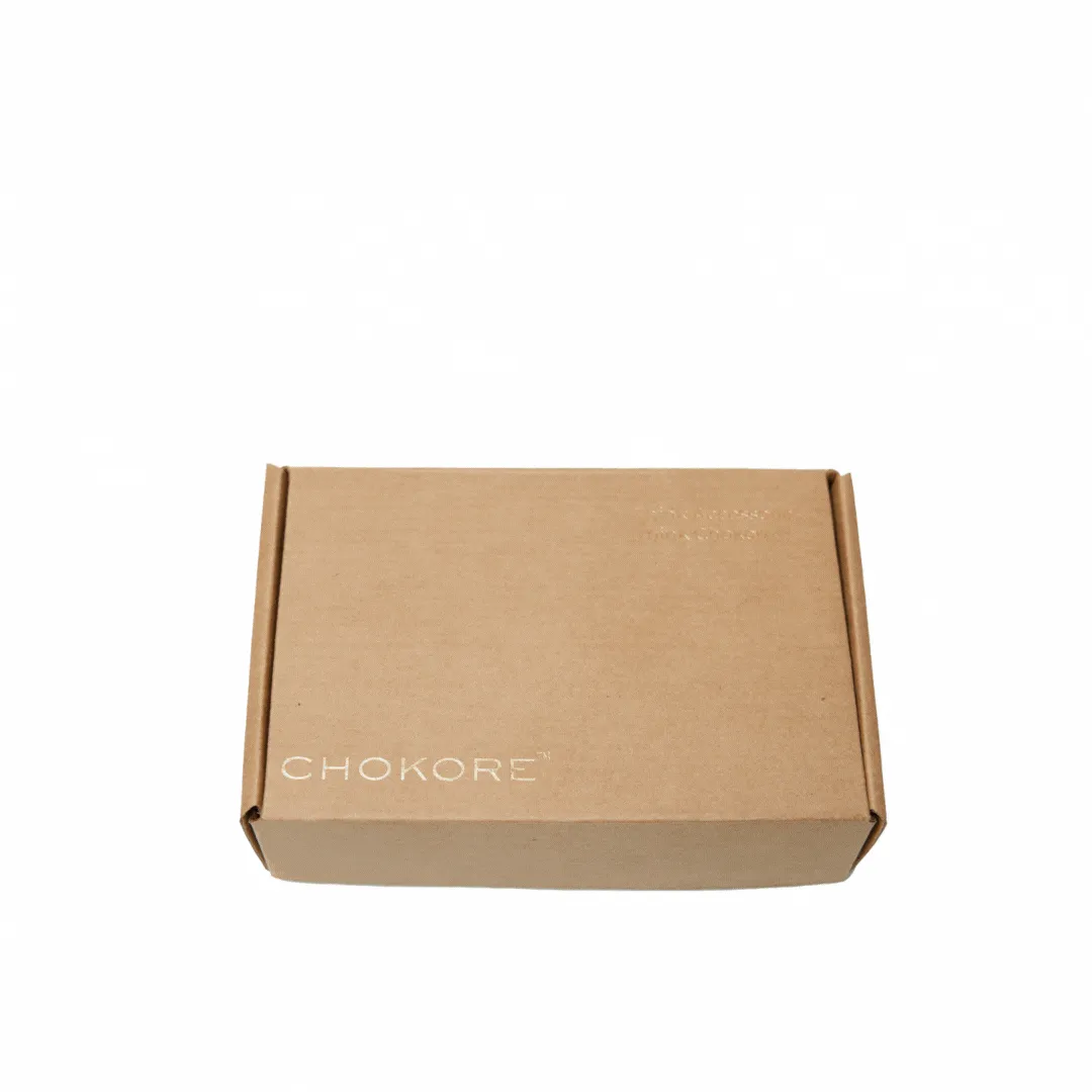 Chokore Pocket square Two-in-One red yellow from the Plaids line