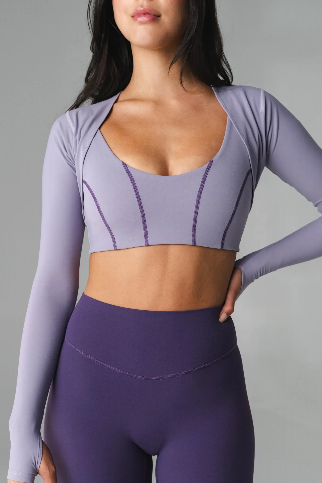Cloud II™ Shrug - Ashberry Contrast
