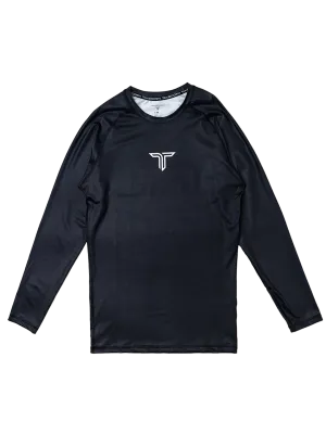 Essential Long-Sleeve Rashguard - Black