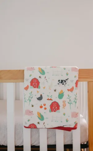 Farmstead 3-Layer Stretchy Quilt | Copper Pearl