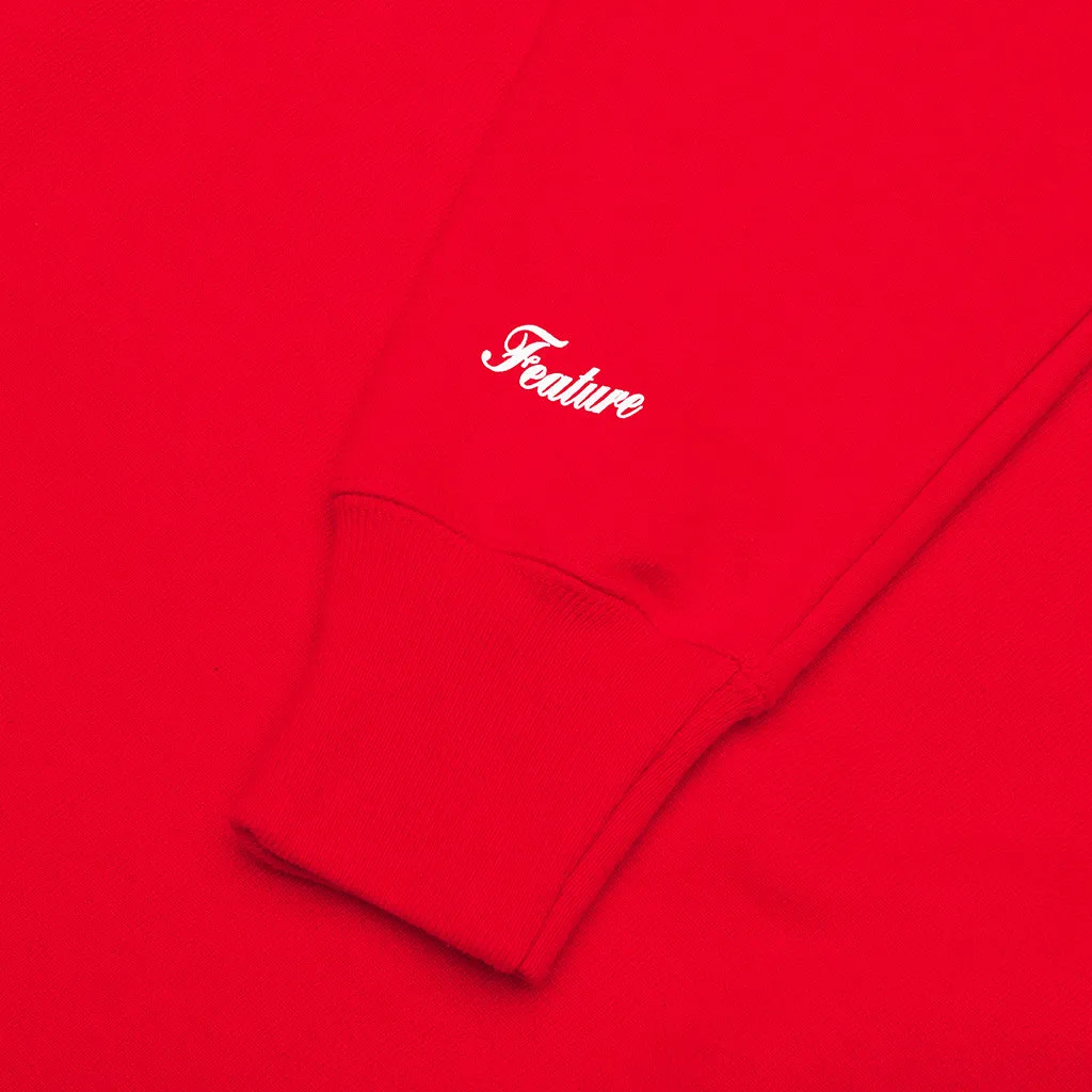 Feature x UNLV Rebel Still Life Crewneck Sweater - Red