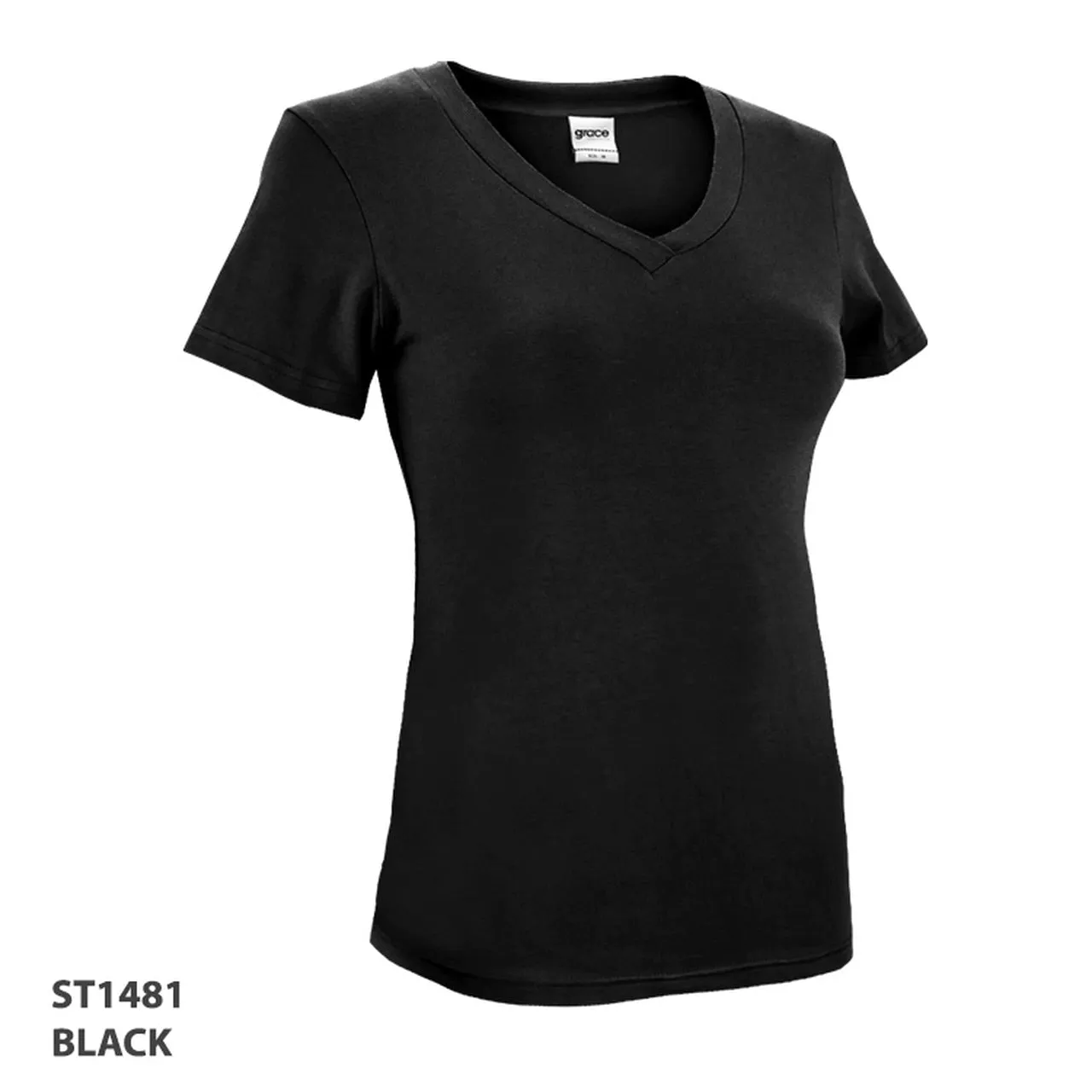 Grace Collection Women's Onyx Tees (ST1481)-Clearance