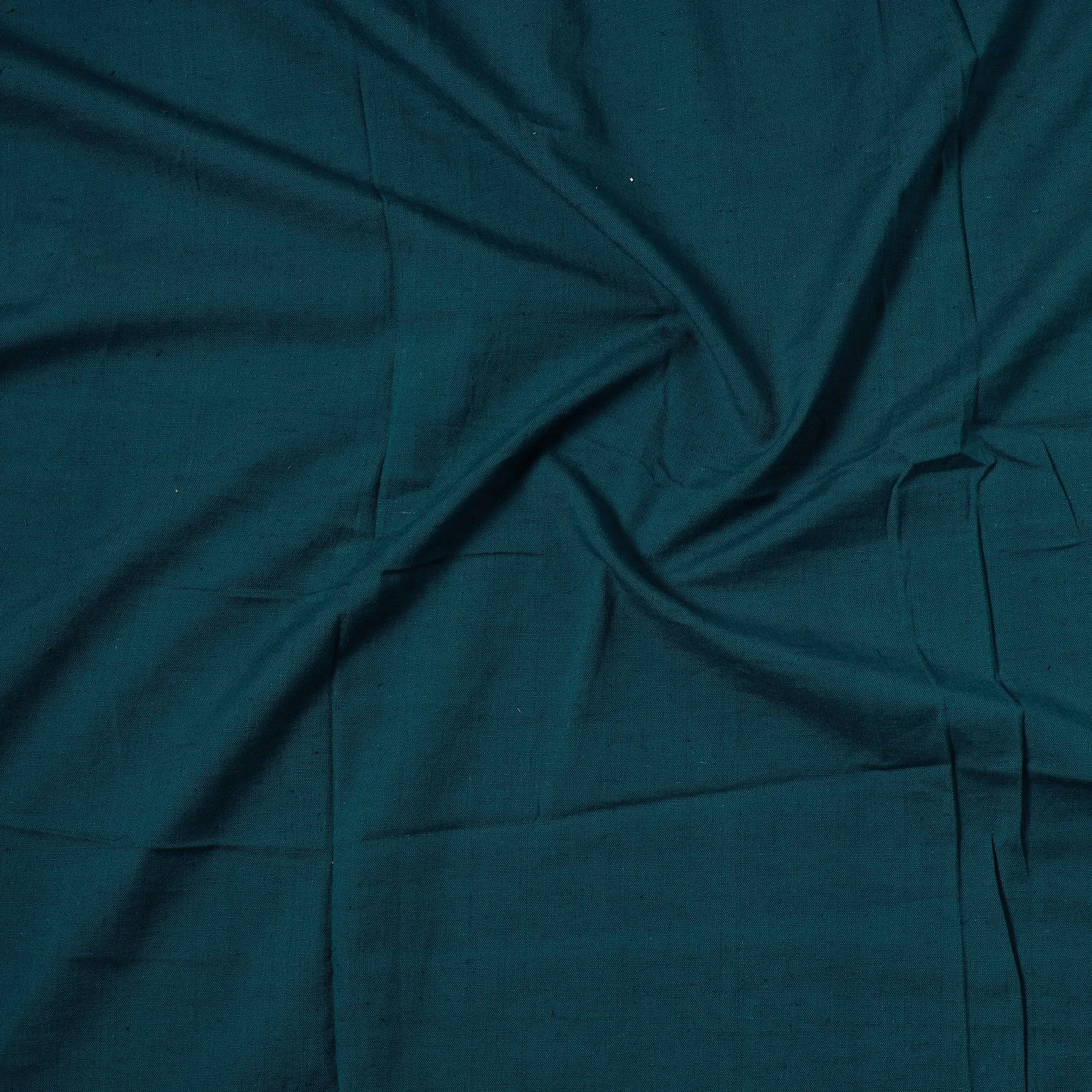 Green - Vidarbha Tussar Silk Cotton Handloom Precut Fabric (0.7 meter) 64