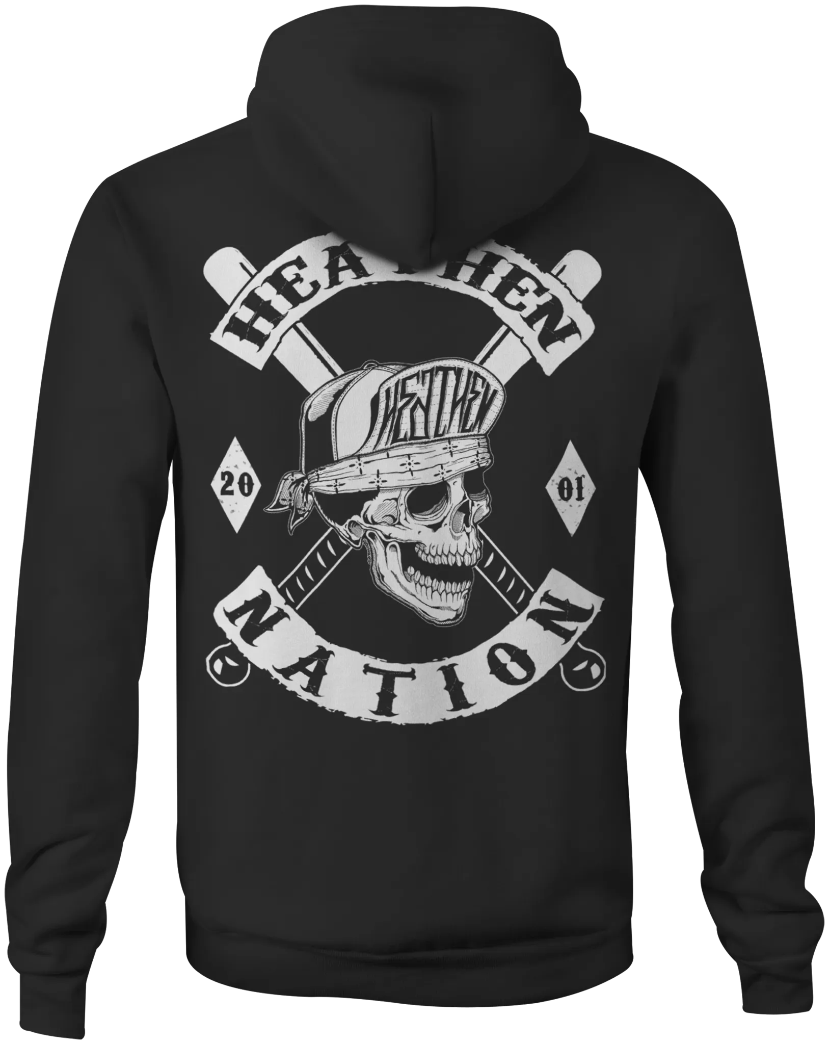 Heathen Nation Zip Up Hoody