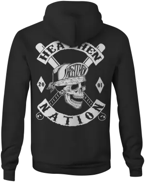Heathen Nation Zip Up Hoody