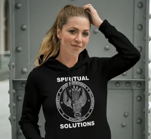 Hoodie - Spiritual Solutions - Black