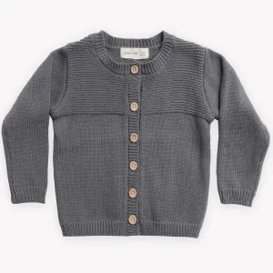 Knit Cardigan - Dark Sea