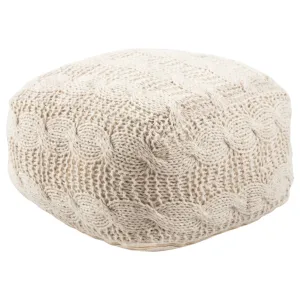 Milford MLF04 Cream Pouf