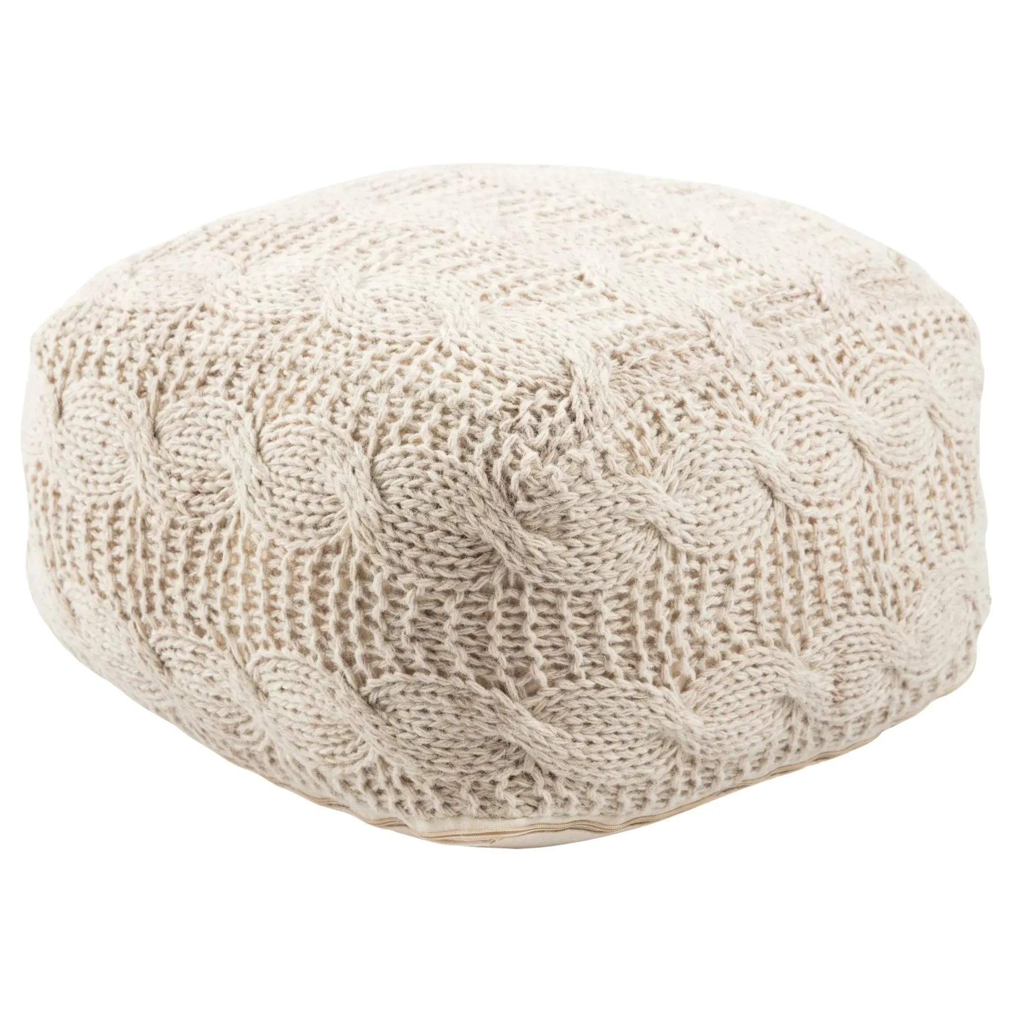 Milford MLF04 Cream Pouf