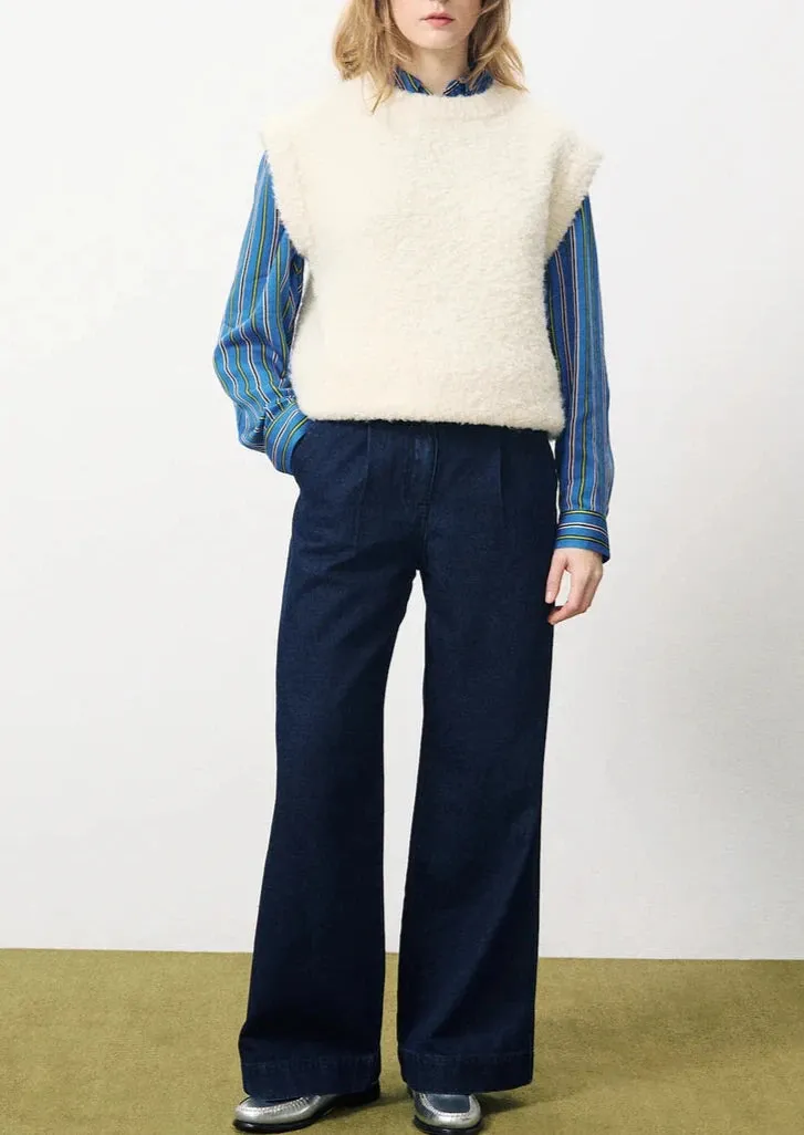 Nagia Sweater in Creme