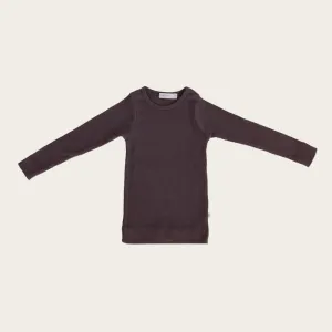 Organic Cotton Long Sleeve Top - Wisteria