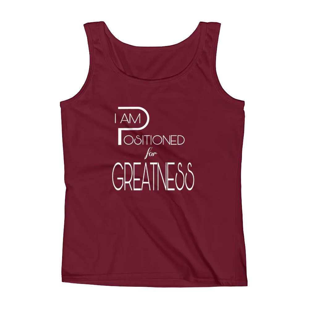 Positioned for Greatness Ladies Tanks