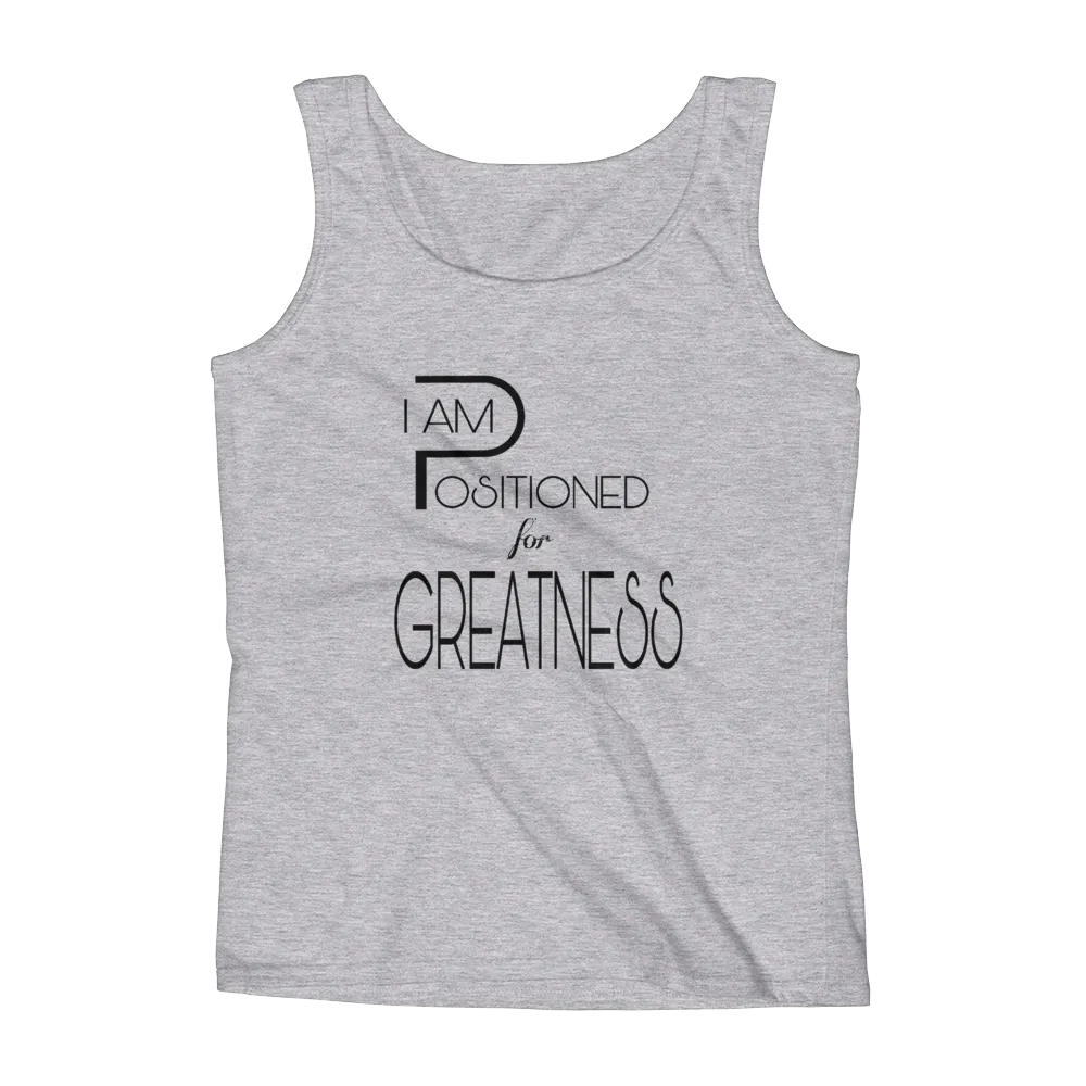 Positioned for Greatness Ladies Tanks
