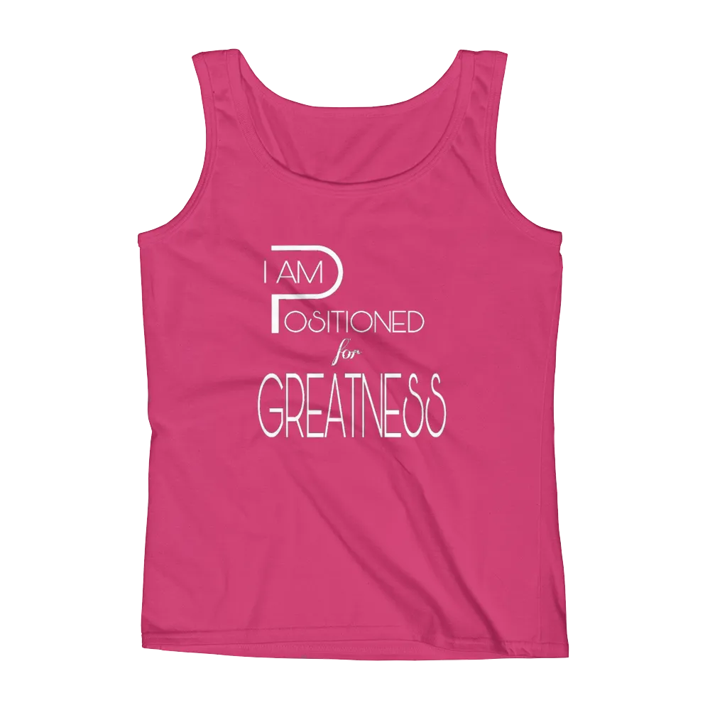 Positioned for Greatness Ladies Tanks