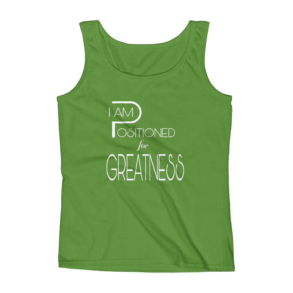 Positioned for Greatness Ladies Tanks