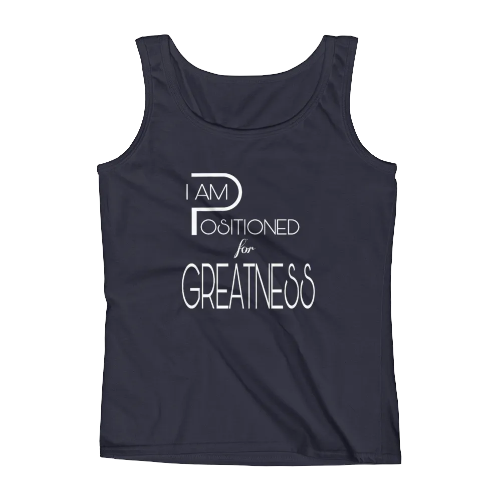 Positioned for Greatness Ladies Tanks