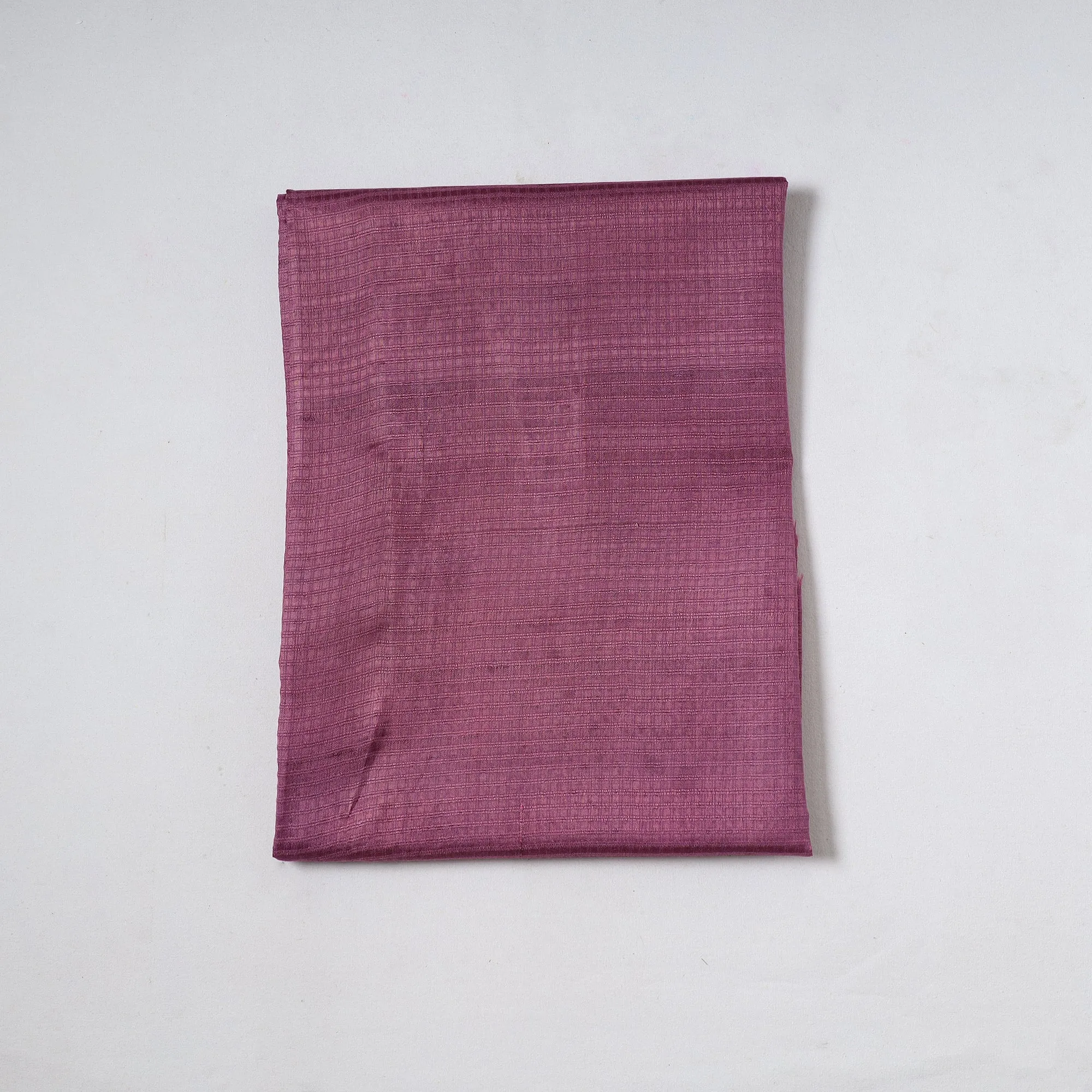 Purple - Vidarbha Tussar Silk Cotton Handloom Precut Fabric (1 meter) 52