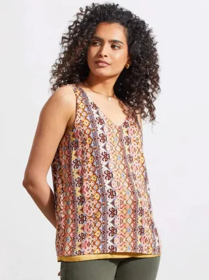 Reversible V-Neck Cami [Dijon-7265O]