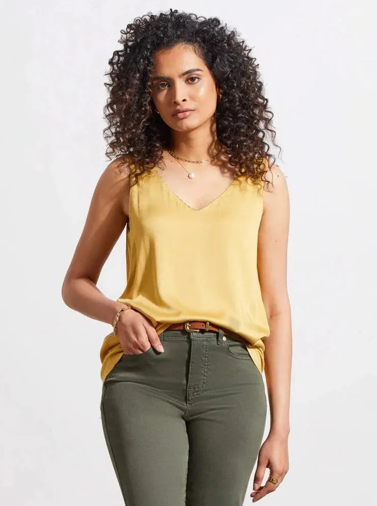 Reversible V-Neck Cami [Dijon-7265O]