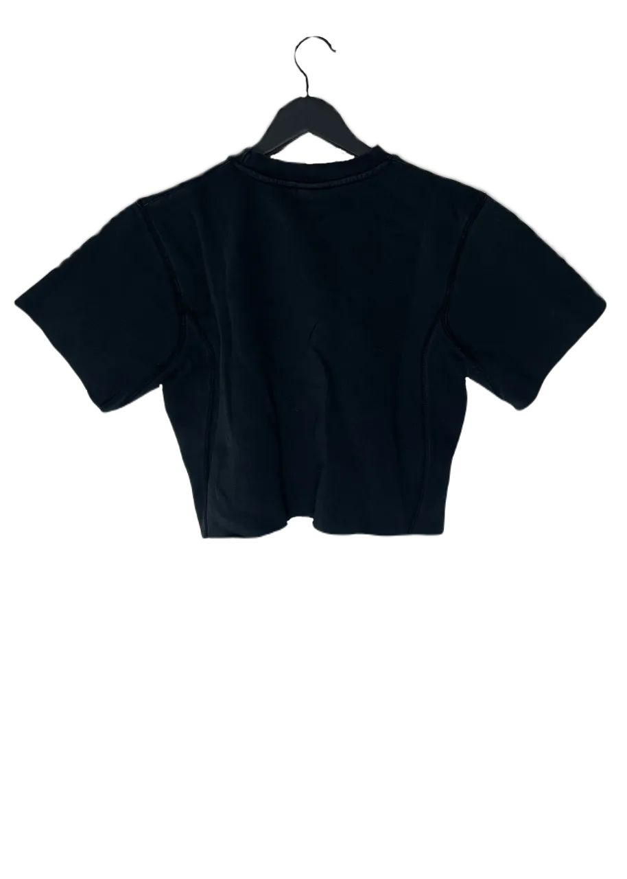 Reworked Nike Cropped Sweater Shirt S