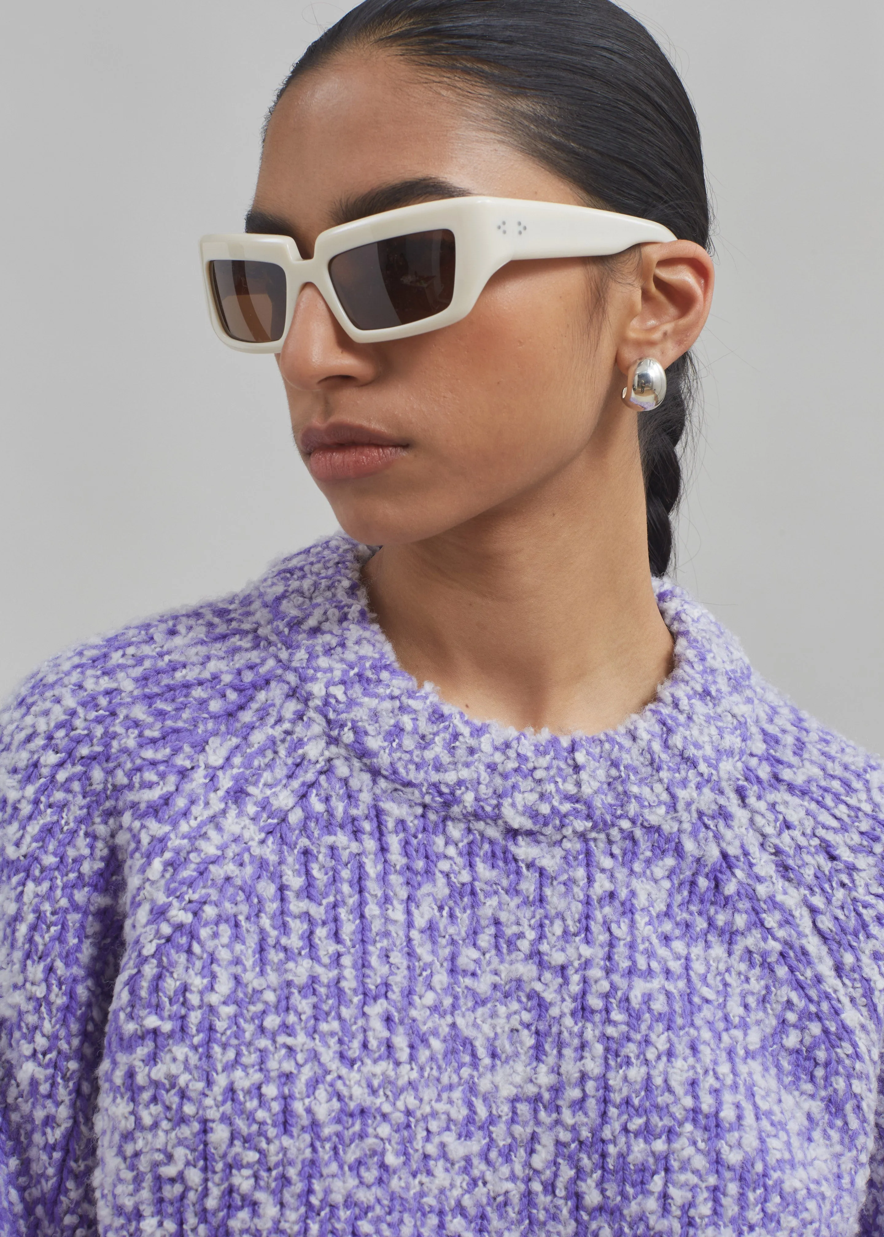 Samsøe Samsøe Aria Crew Neck - Simply Purple Melange