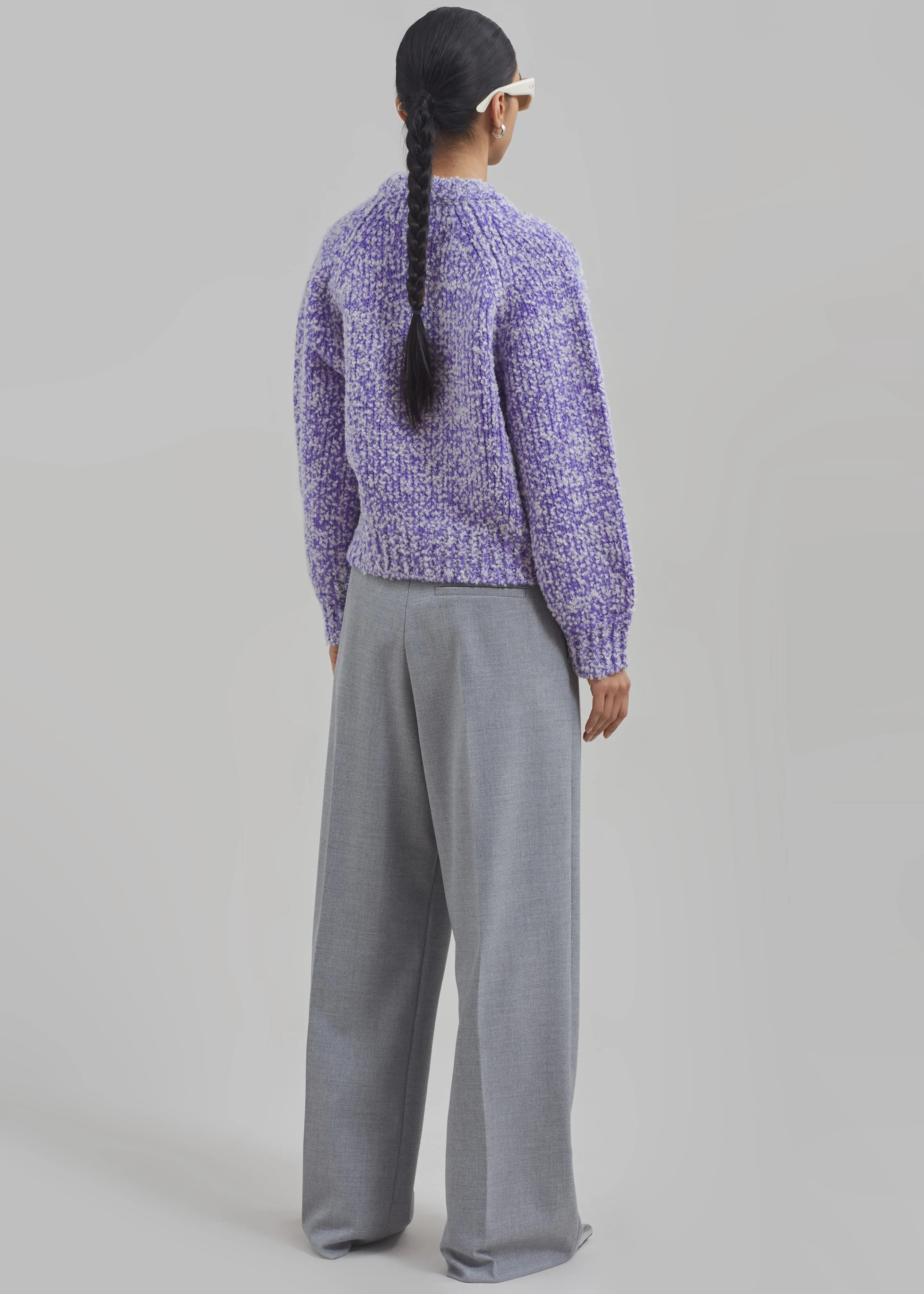 Samsøe Samsøe Aria Crew Neck - Simply Purple Melange