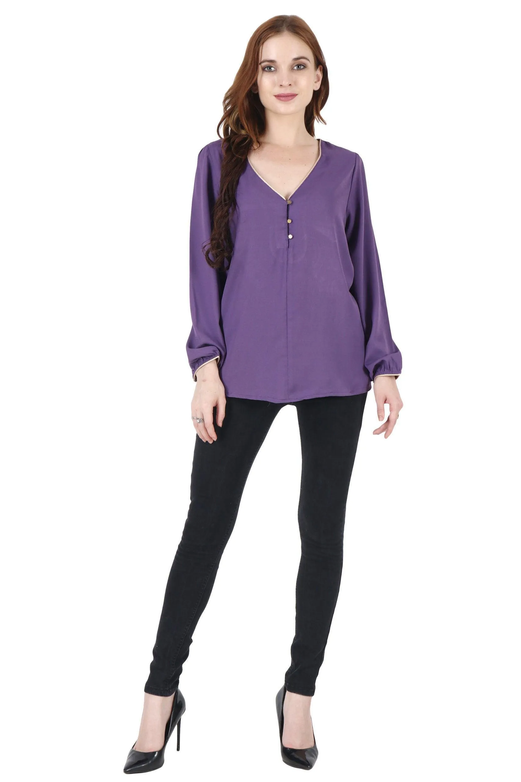 Solid Flared Top