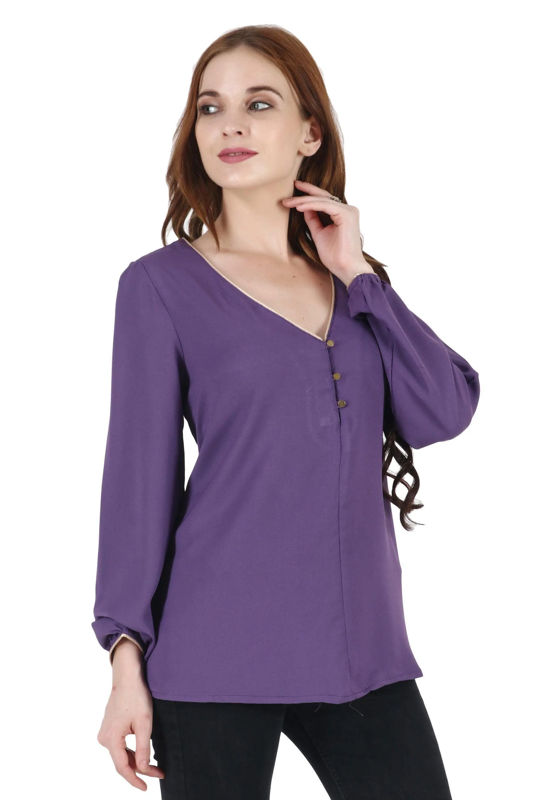 Solid Flared Top