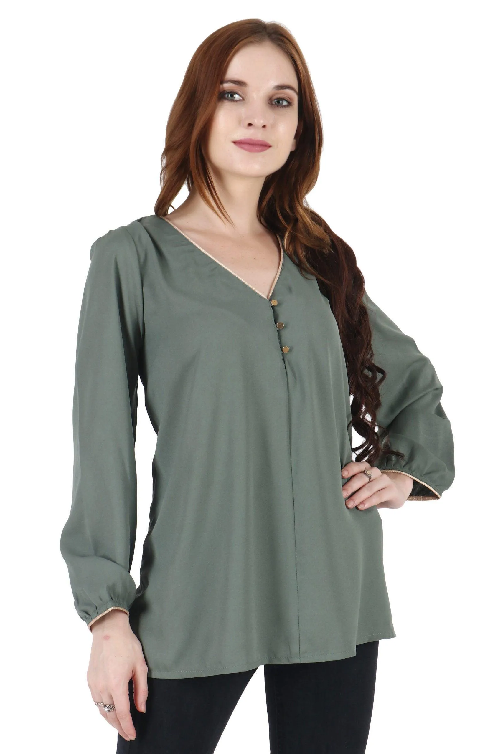 Solid Flared Top
