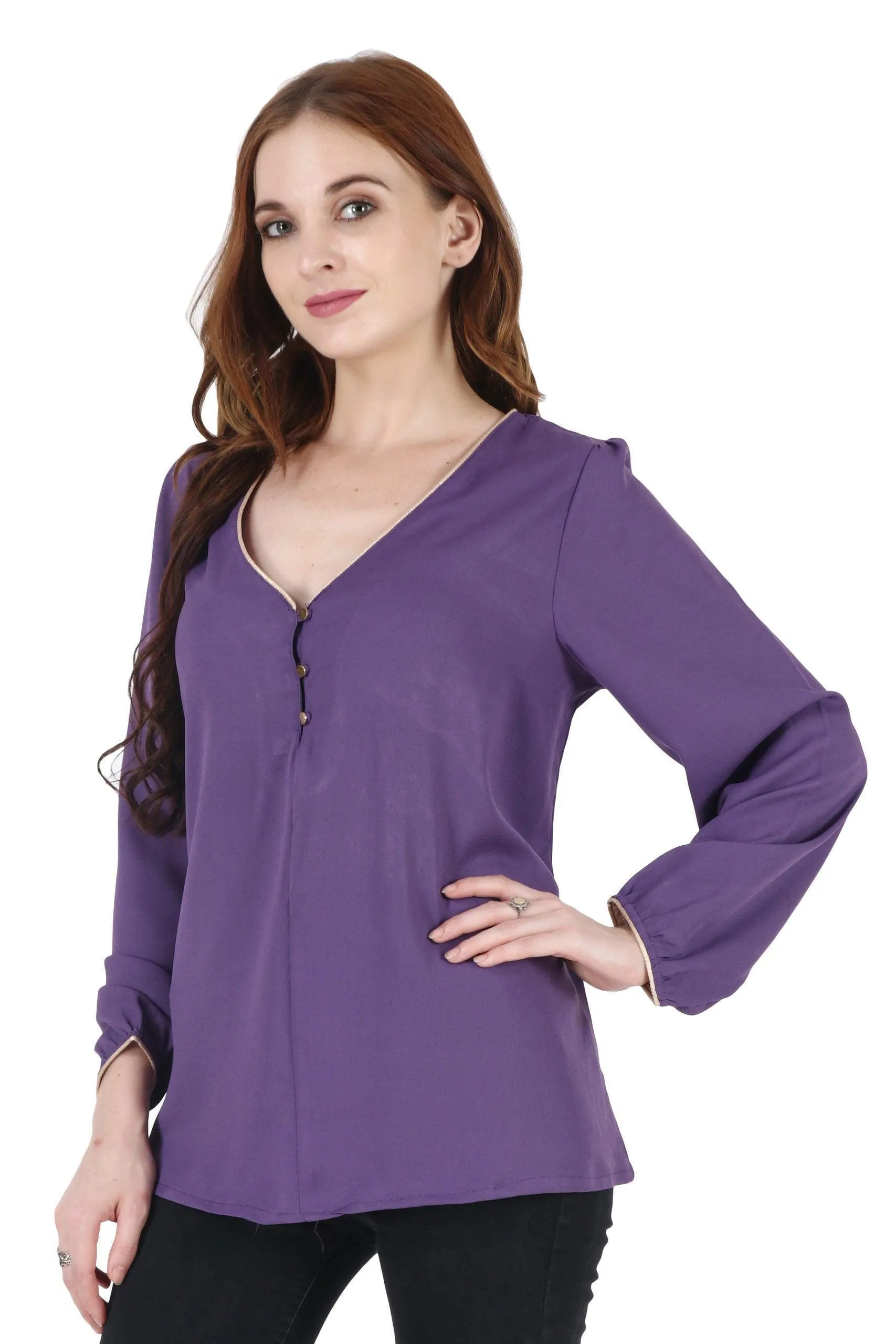 Solid Flared Top