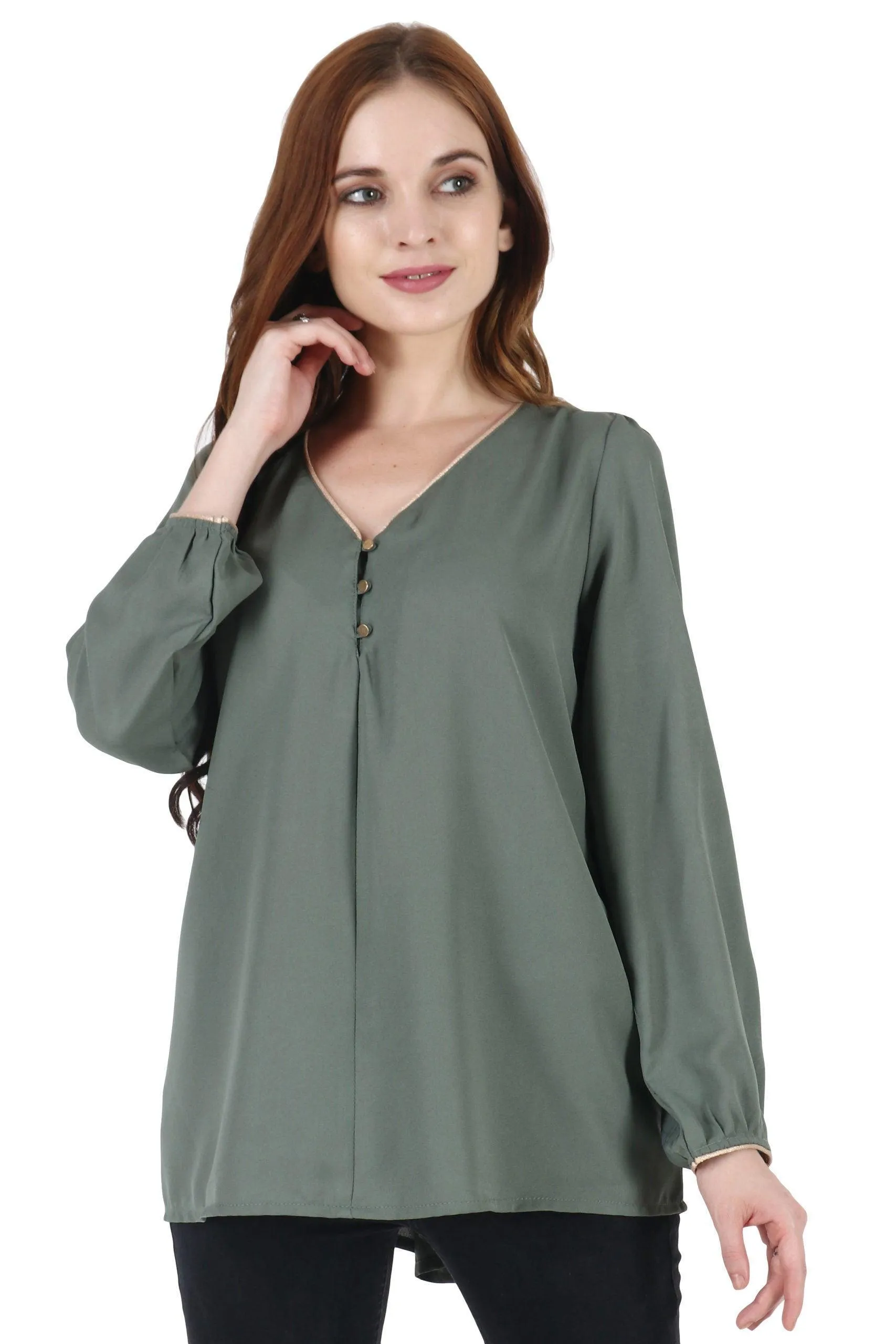 Solid Flared Top