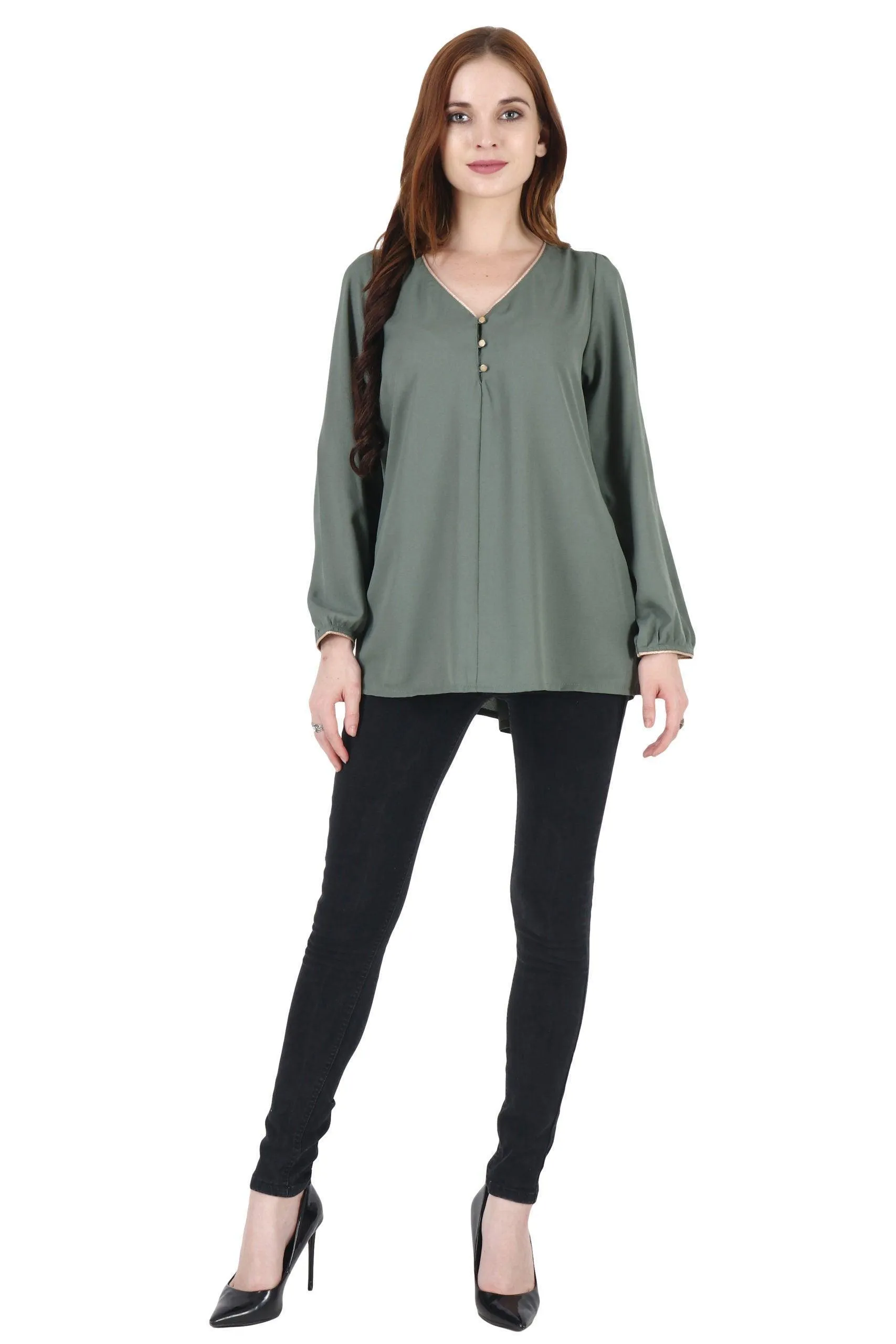 Solid Flared Top