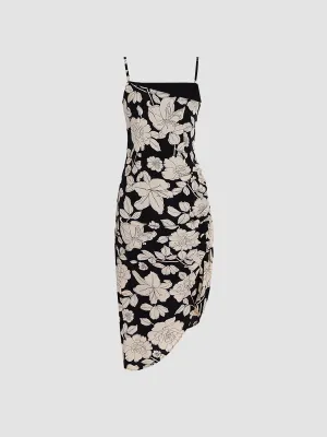 Vintage Printed Dress