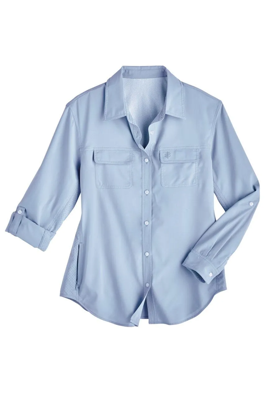 Women's Mylitta Travel Shirt | Light Blue
