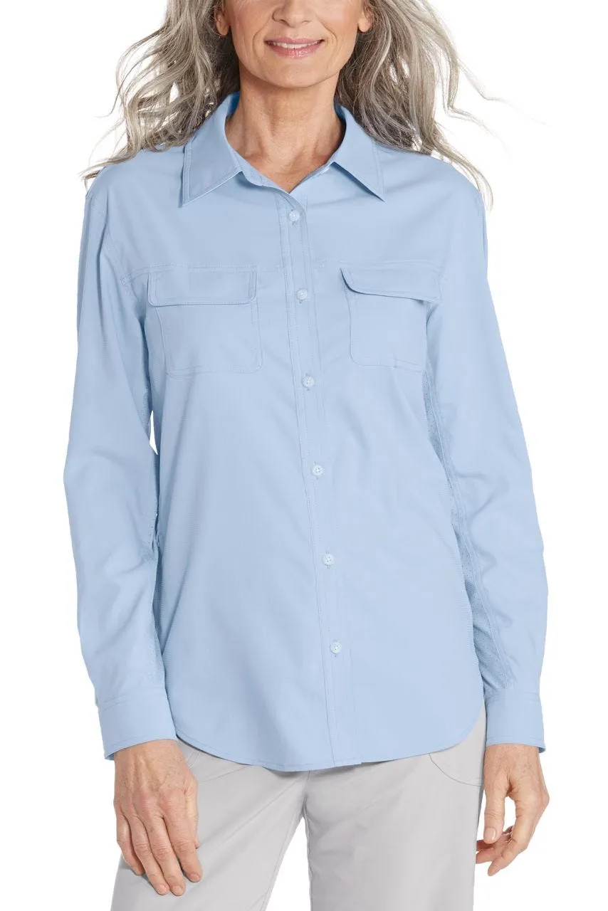 Women's Mylitta Travel Shirt | Light Blue