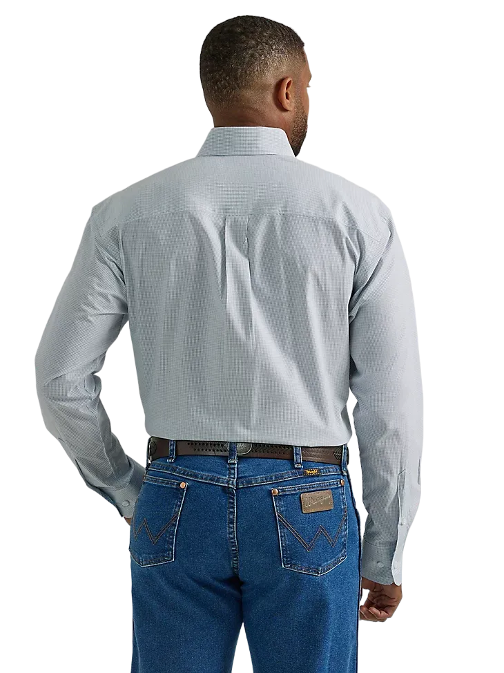 Wrangler Men's Steel Squares George Strait Shirt